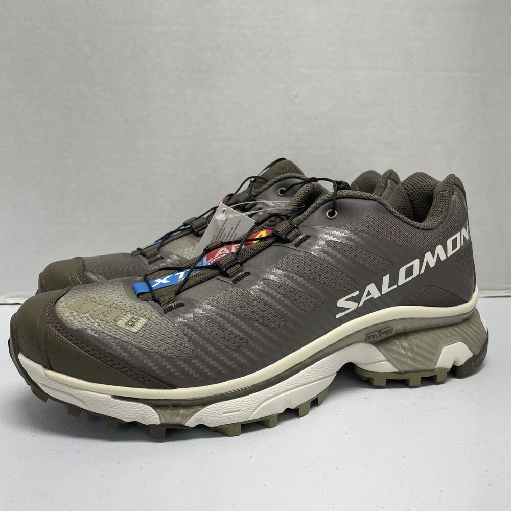Salomon XT-4 OG Canteen L47442500 Brown Green Size 10 Men Trail Running Hiking